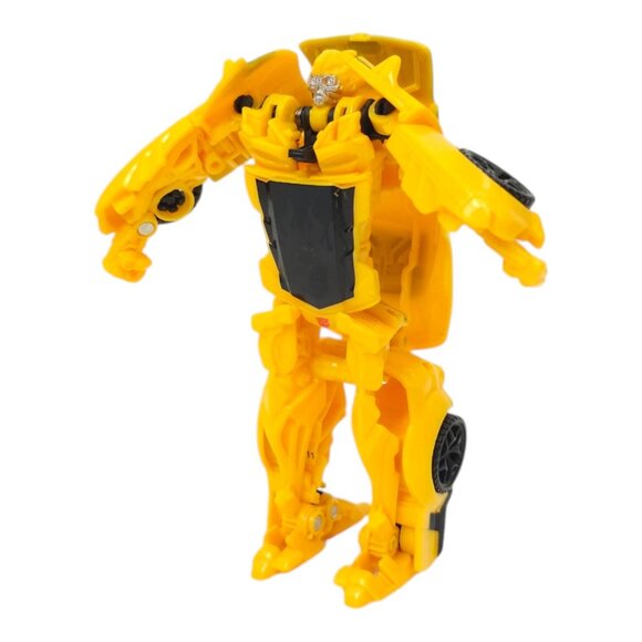 Transformers Bumblebee The Last Knight 1 Step Turbo Changer Cyberfire Hasbro - Picture 4 of 12